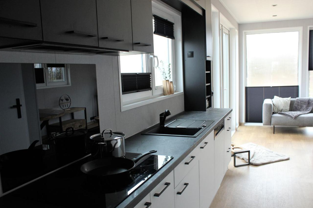 Ferienhaus Aurora, Sauna, Familienfreundlich, Angeln Twist Kültér fotó